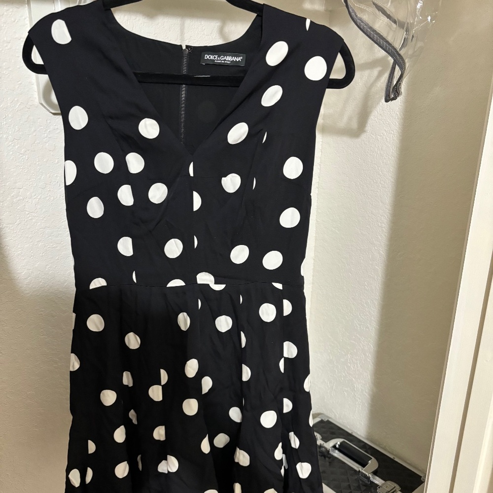 Dolce & Gabbana Polka Dot Dress